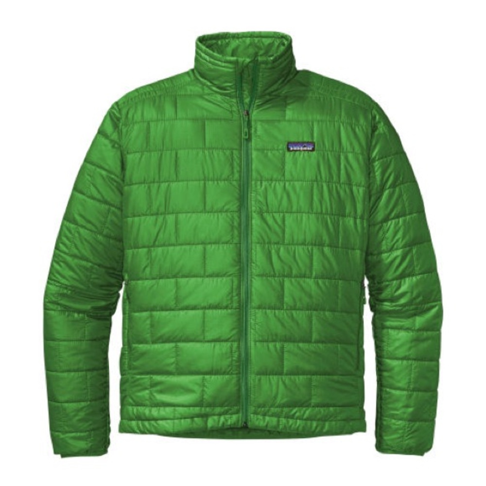Patagonia Men's Nano Puff Jacket - Bright Green Large